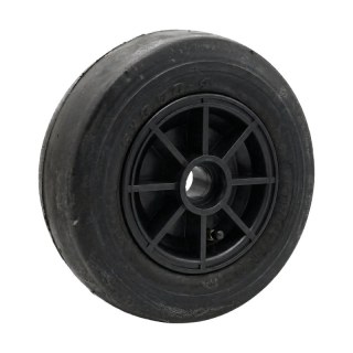 pneu + roue 9x3.50-4 2.10x4 ET0 palier lisse Ø20 NL75mm plastique KT-739G noir