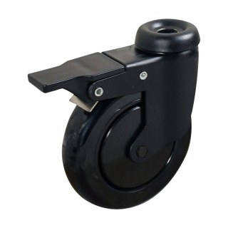 roulette pivotante avec frein 80mm serie 65 ᠆ 48 trou pour boulon roulement à billes Arco