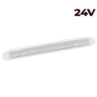 LED feu de recul slimline transparent | 24V | 40cm. cable