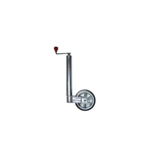 roue jockey Ø60mm 200x50mm jante en acier
