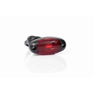 LED markeringslicht rood | 12-24V | 50cm. kabel met 0,75mm. connector