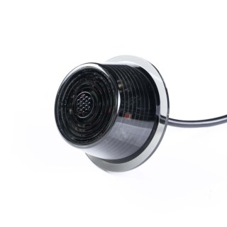 LED module dark lens | rood | 12-24V | 5m. kabel