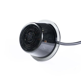 LED module dark lens | amber | 12-24V | 5m. kabel