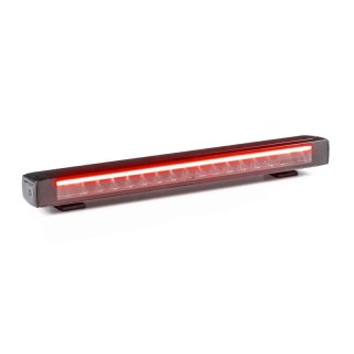 LED lightbar Stratos 530mm | incl. R65 flitser | rood-amber DRL