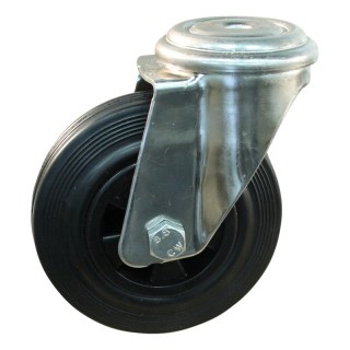 roulette pivotante 160mm série 01 ᠆ 31 trou pour boulon palier lisse