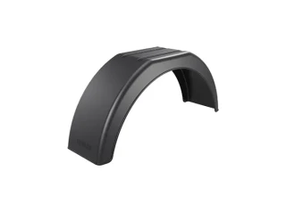 Garde boue plastique noir 13 pouces 770x200x330