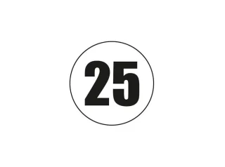 Disque adhésif 25 km/h